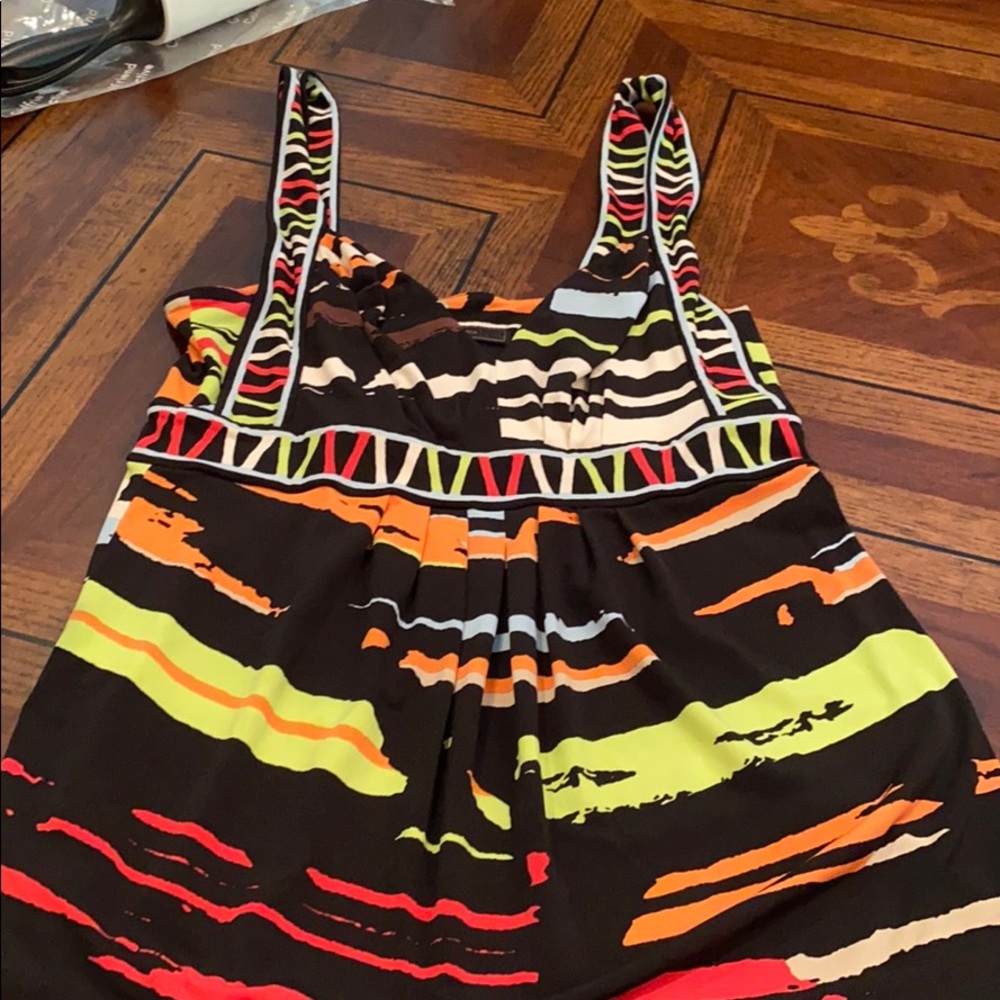 BCBG Max Azria Printed tank